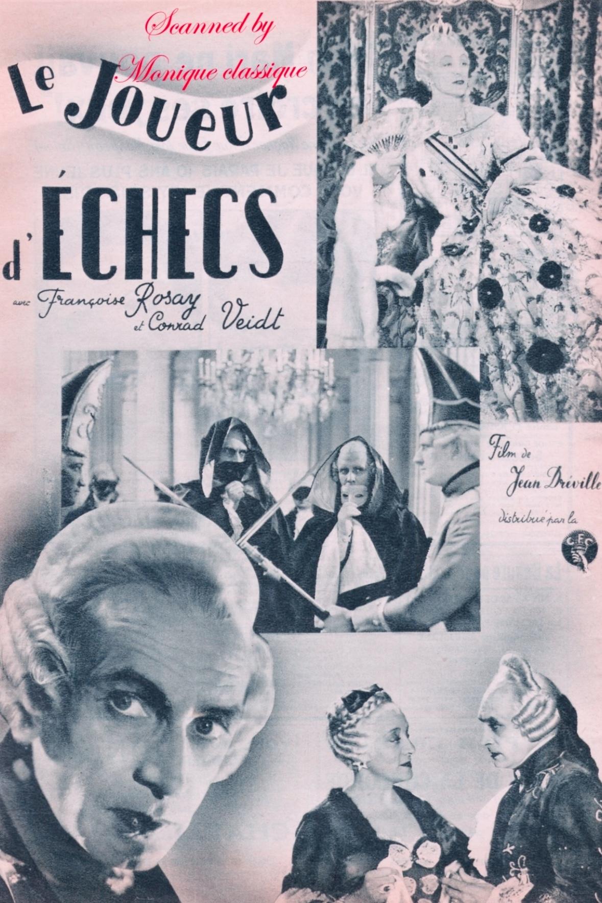 Постер Le Joueur d'échecs